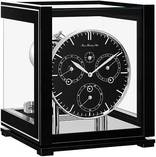 Hermle 23058-740352 Eeuwige Kalender - Uniek jubileumstuk - gelimiteerde uitgave zwart / zilver