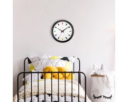 Kleurrijke wandklok - 36cm - Stille klok - Multicolor - nXt by NeXtime - "Mix"