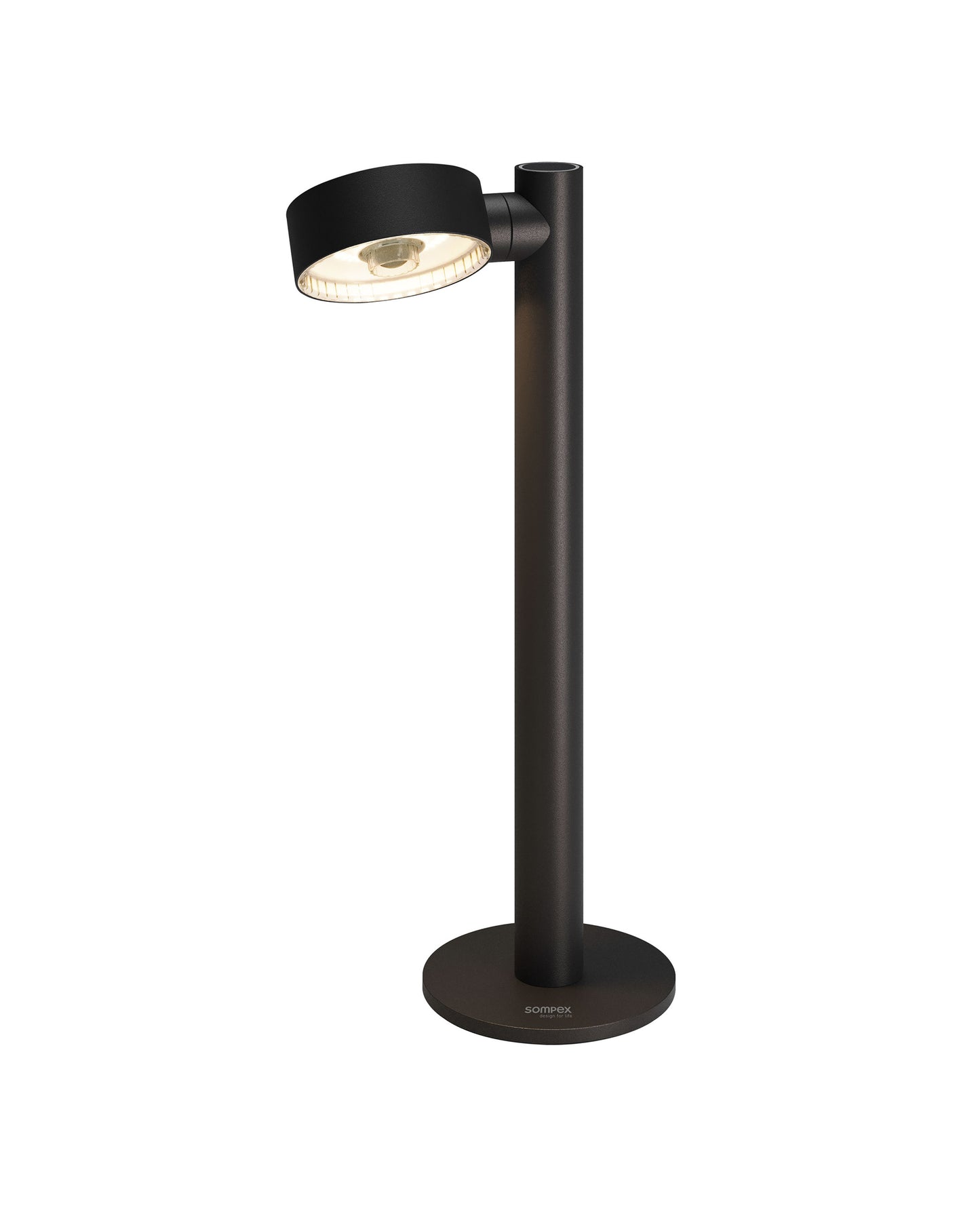 Sompex | tafellamp RONDA| zwart | oplaadbare tafellamp|