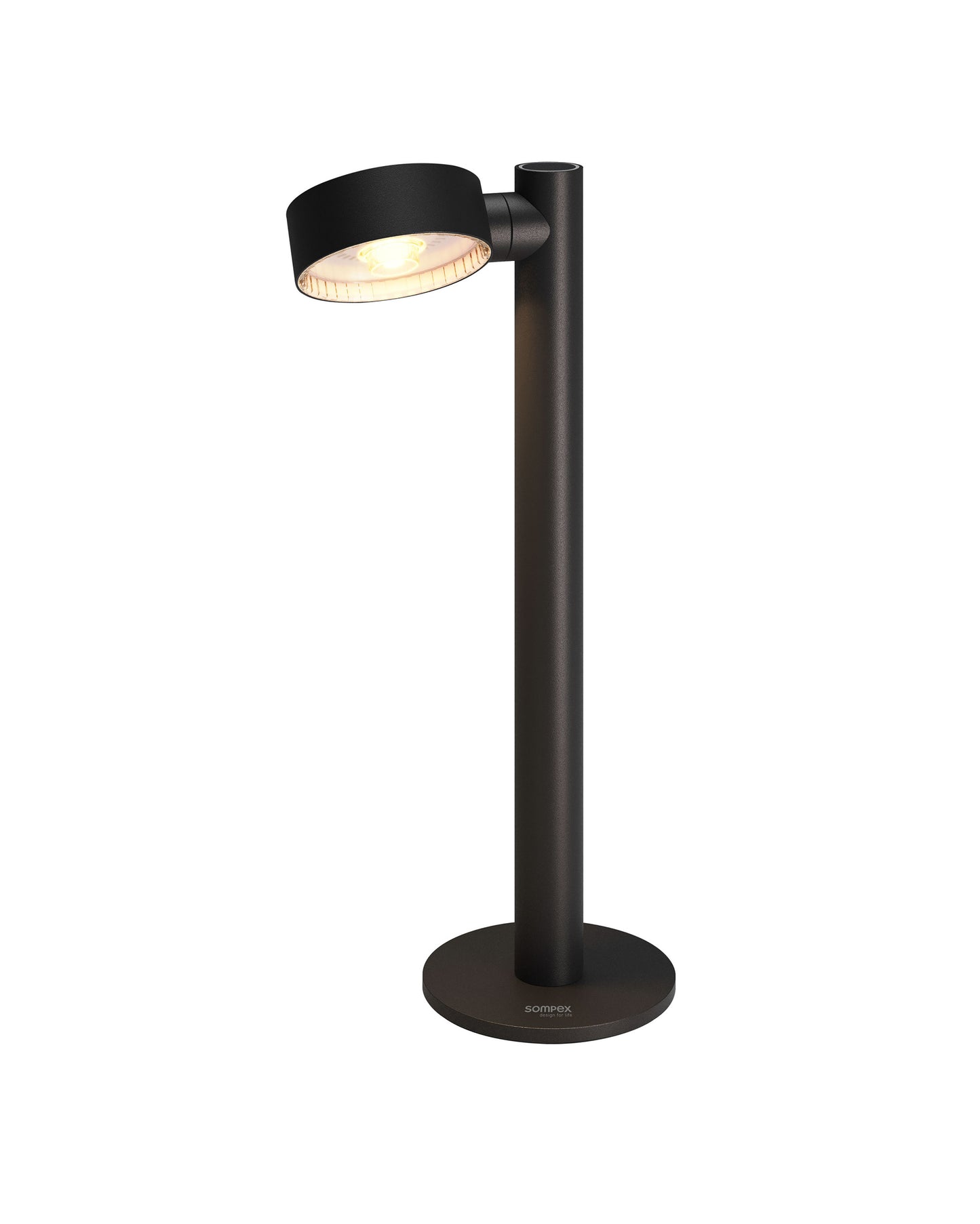 Sompex | tafellamp RONDA| zwart | oplaadbare tafellamp|