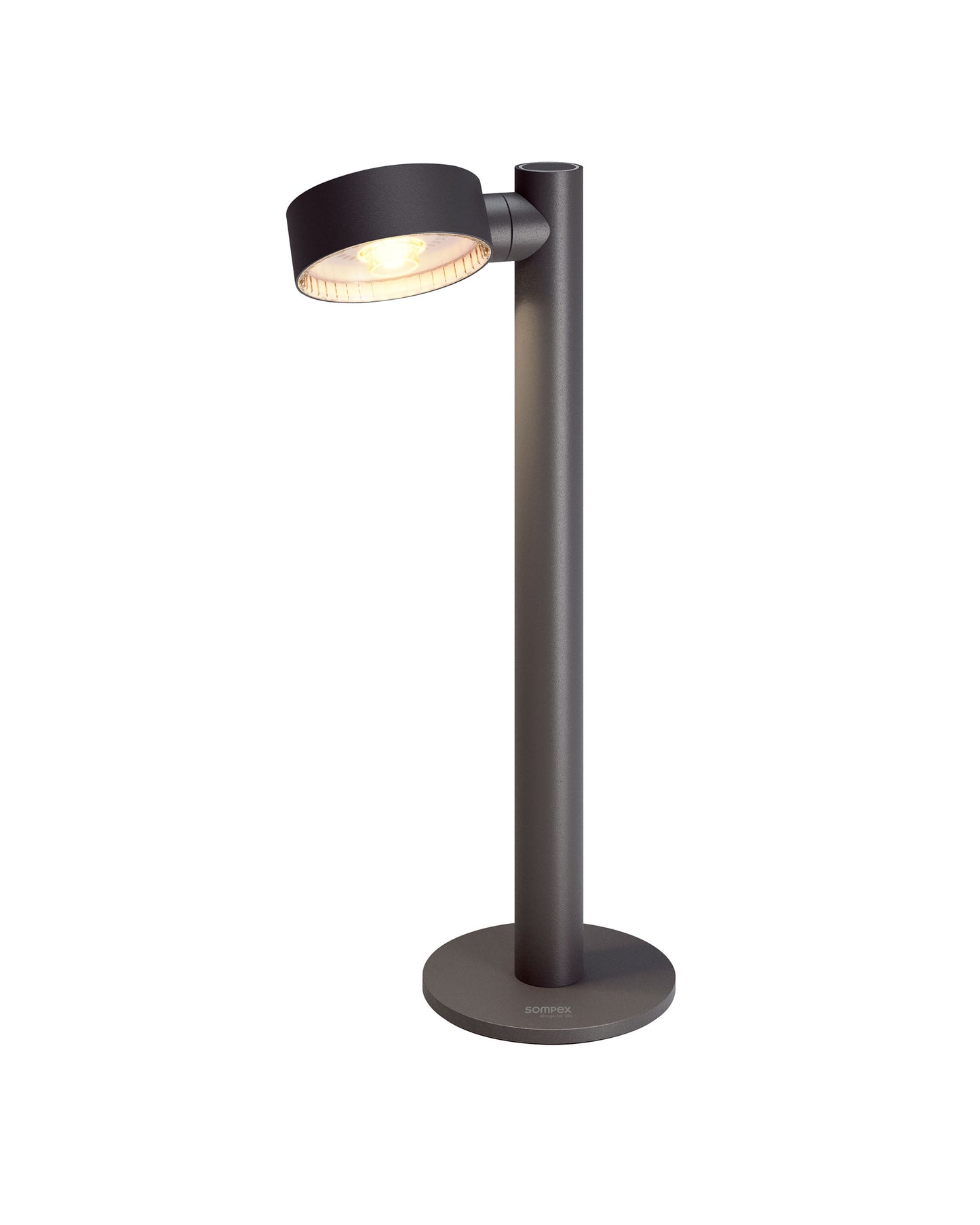 Sompex | tafellamp RONDA| Antraciet| oplaadbare tafellamp|