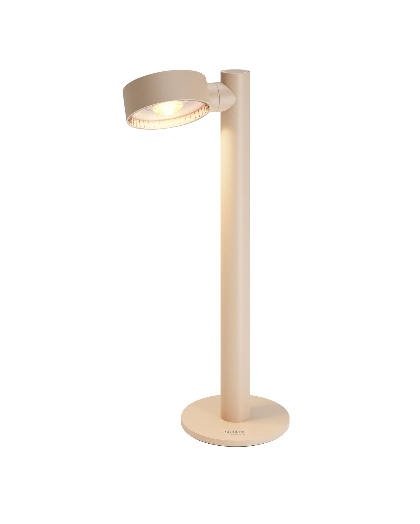 Sompex | tafellamp RONDA| zand | oplaadbare tafellamp|