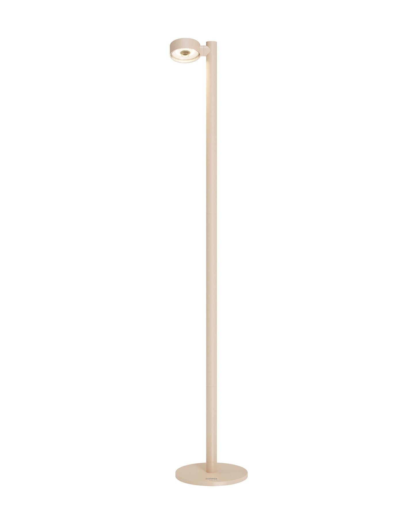 Sompex | vloerlamp RONDA| Zand | oplaadbare vloerlamp|