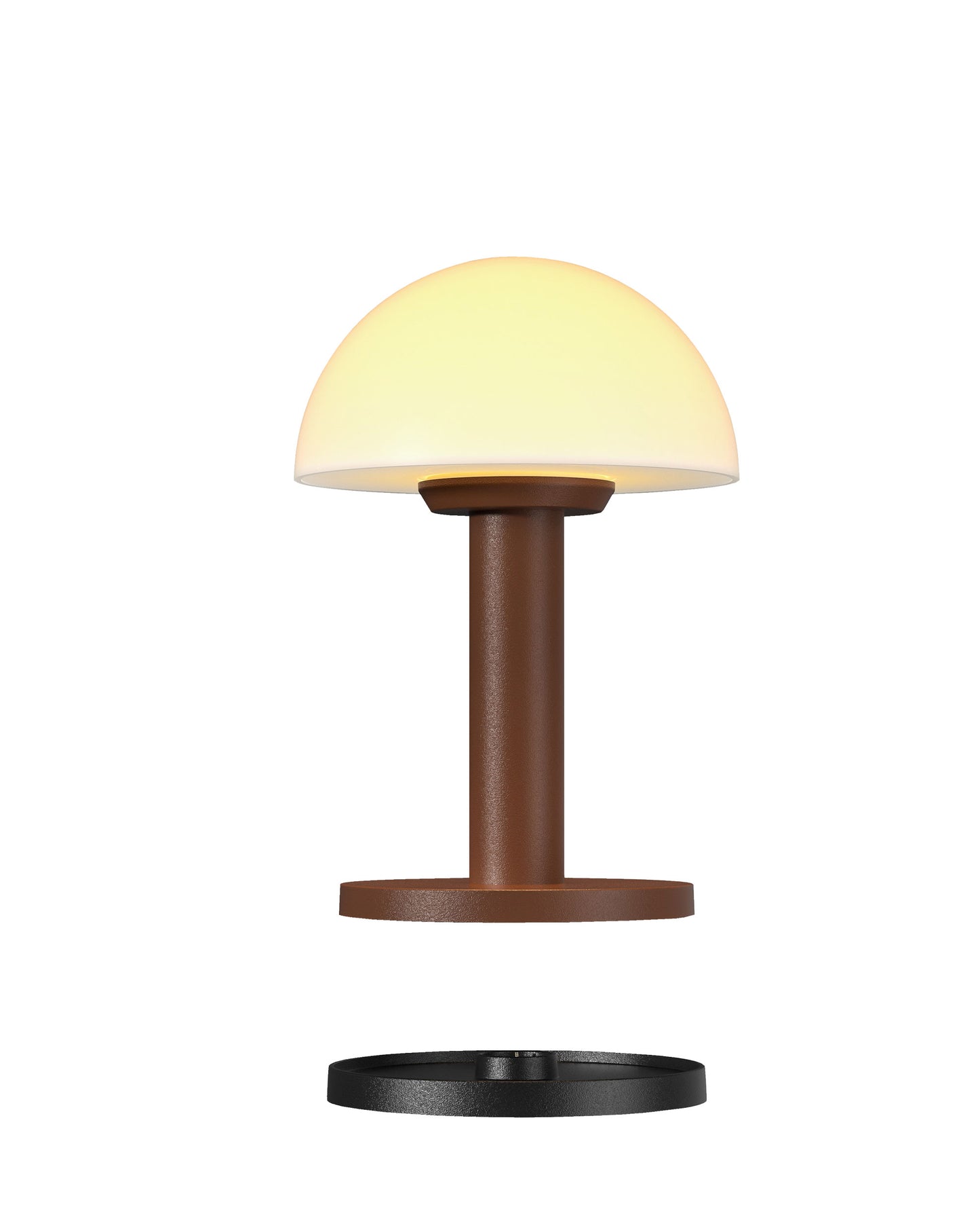 Villeroy & Boch tafellamp | Bergamo | Oplaadbaar | Roest