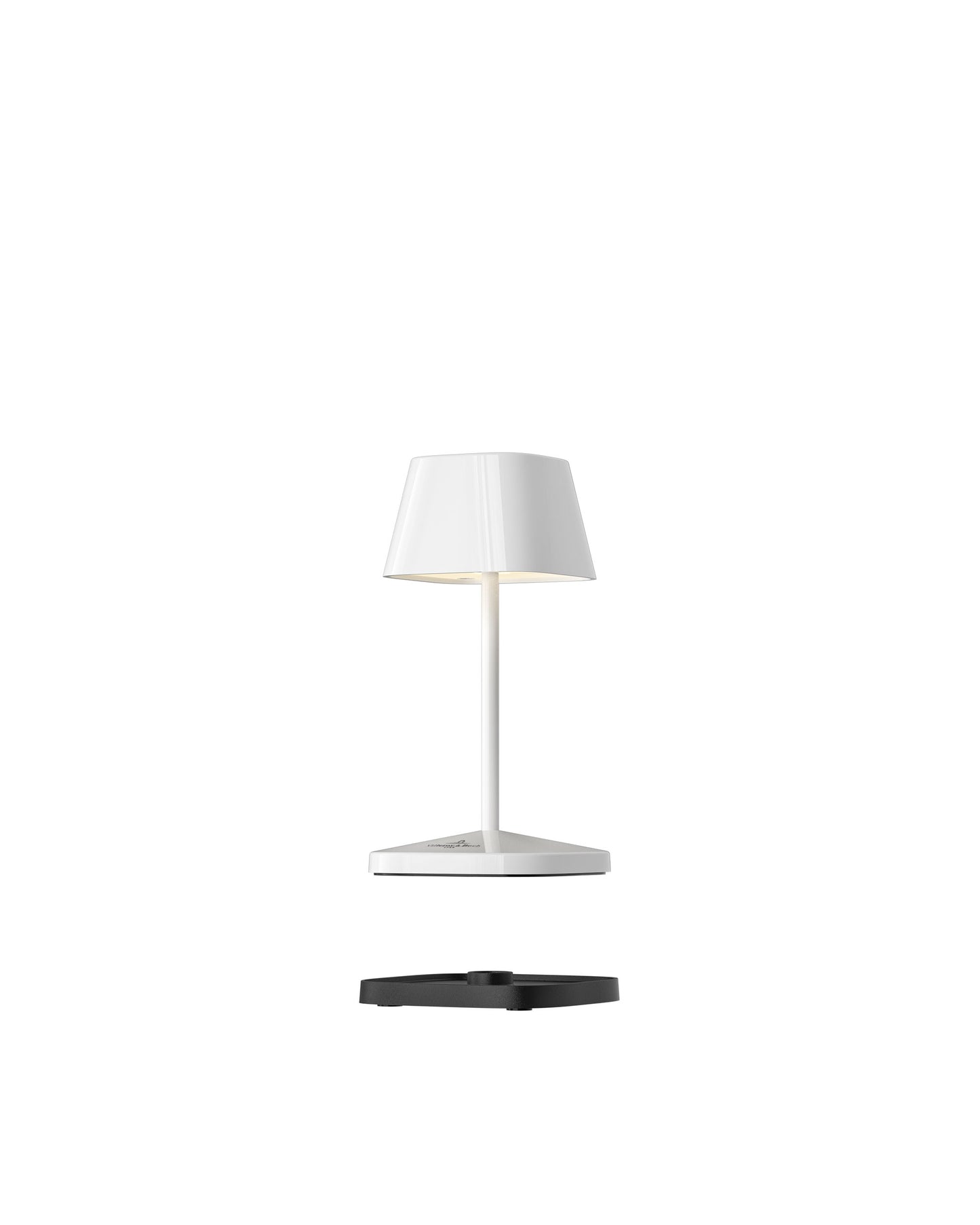 Villeroy & Boch | Tafellamp NEAPEL NANO| Wit | Keramiek | 20 cm hoog | 6.5 doorsnee | indoor/outdoor | Oplaadbaar