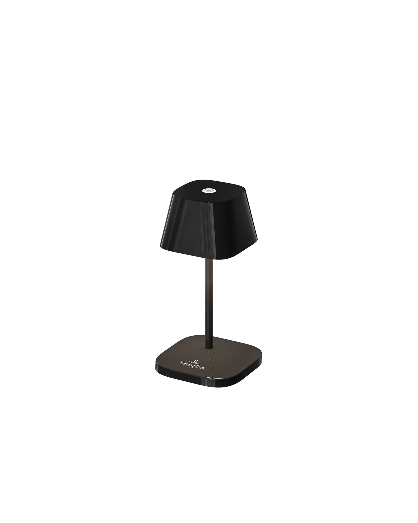 Villeroy & Boch | Tafellamp NEAPEL NANO| Zwart | Keramiek | 20 cm hoog | 6.5 doorsnee | indoor/outdoor | Oplaadbaar