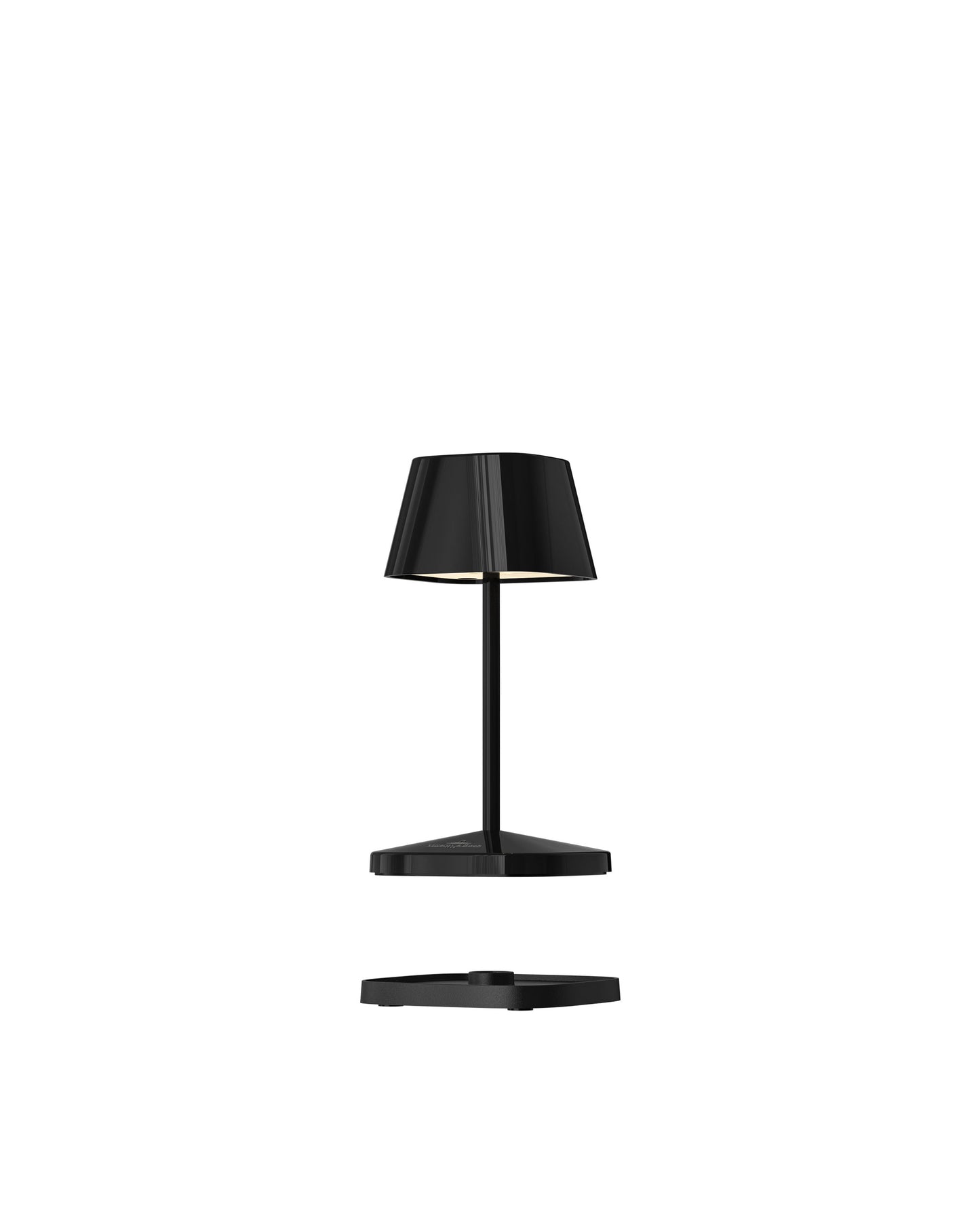 Villeroy & Boch | Tafellamp NEAPEL NANO| Zwart | Keramiek | 20 cm hoog | 6.5 doorsnee | indoor/outdoor | Oplaadbaar