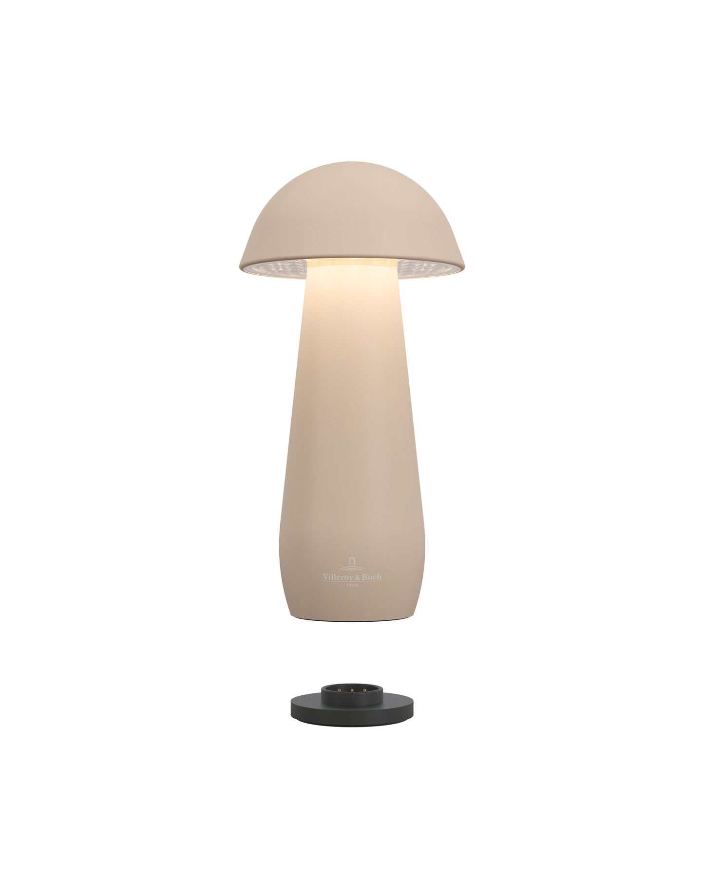 Villeroy & Boch tafellamp MODENA | 16cm| Zand | op accu