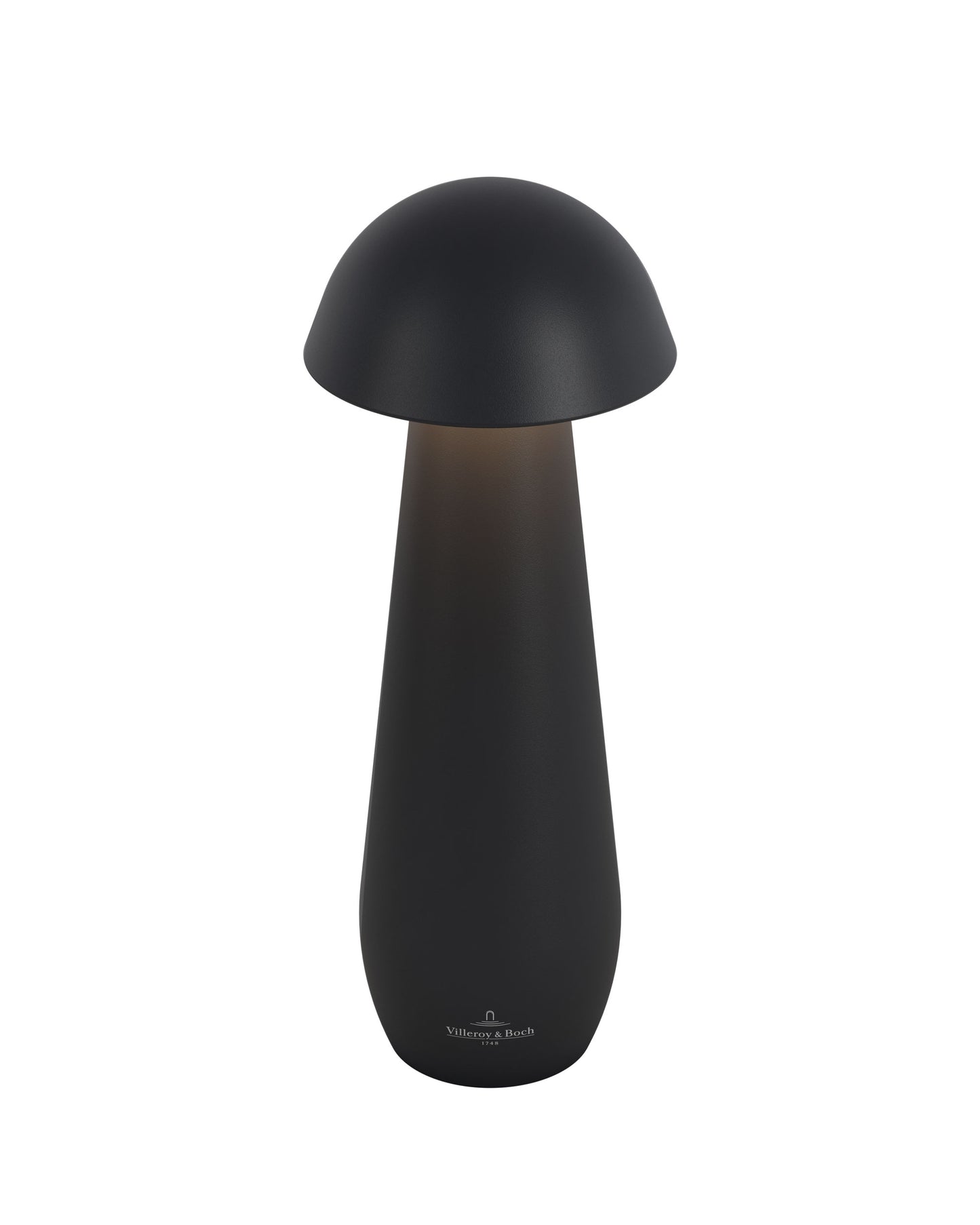 Villeroy & Boch tafellamp MODENA | 21 cm| Zwart | op accu