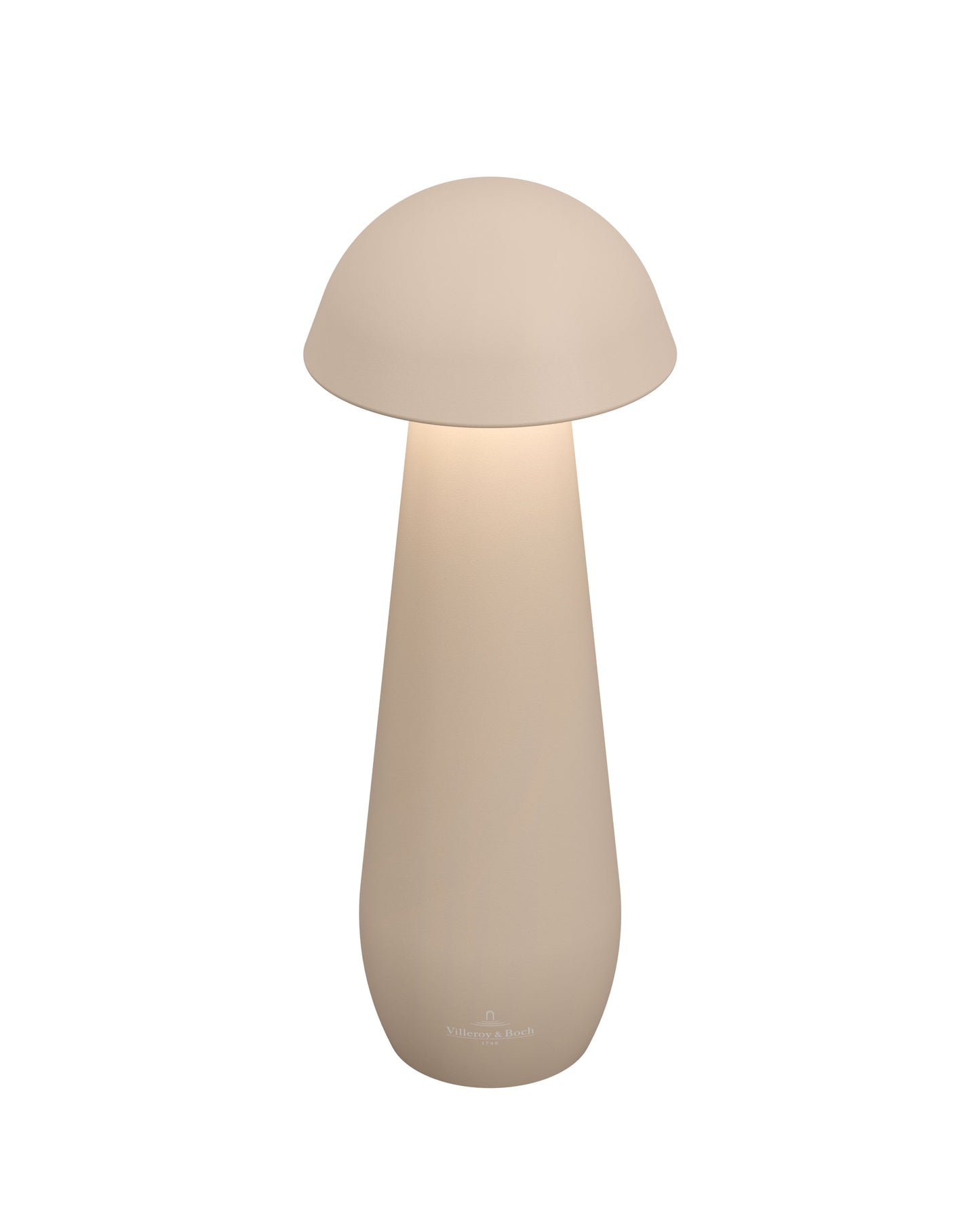Villeroy & Boch tafellamp MODENA | 21 cm| Zand | op accu / dimbaar