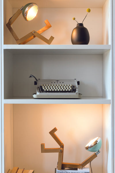 MINI MR WATTSON| Originele Tafellamp | Zwart | Deens Design | Piffany | Soyee Studio |Fashion Black| leuk kado voor hem / haar