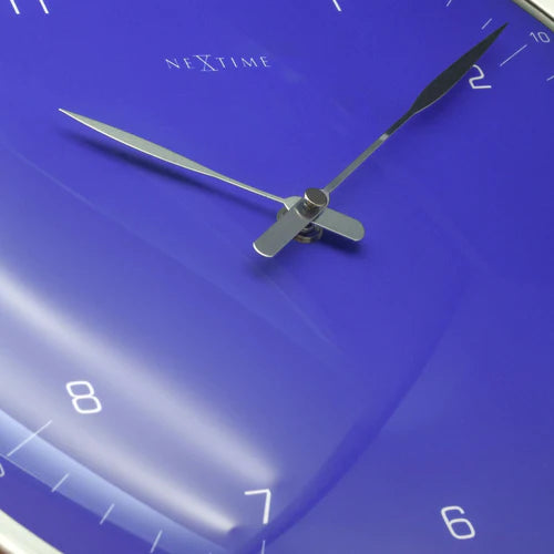 Wandklok NeXtime 60 minutes Ø33 metaal blauw