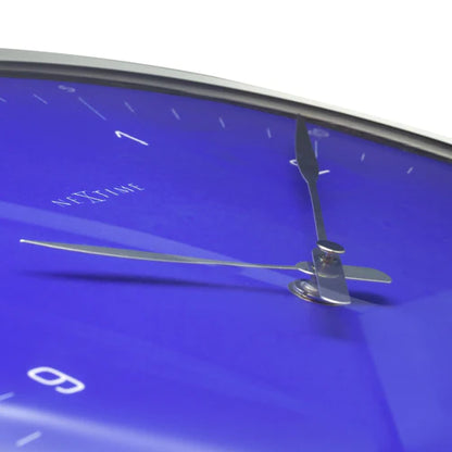 Wandklok NeXtime 60 minutes Ø33 metaal blauw