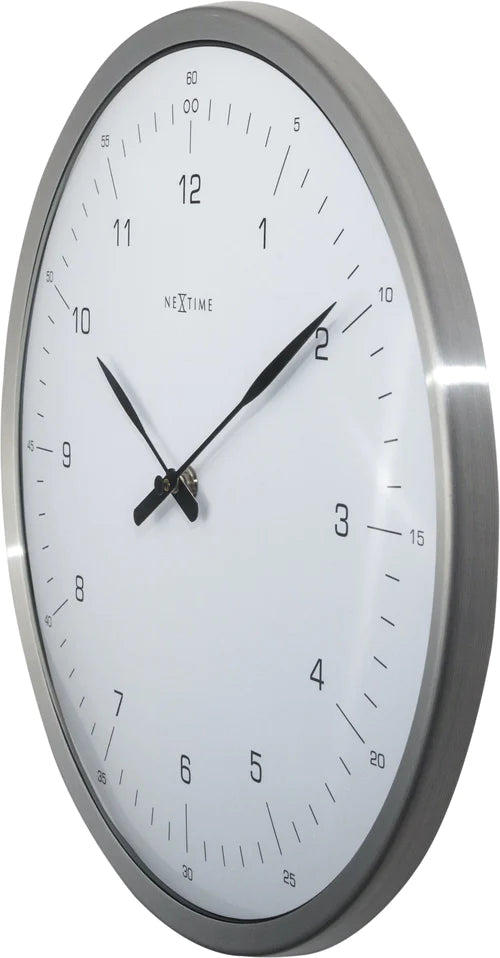 Wandklok NeXtime 60 minutes Ø33 metaal blauw