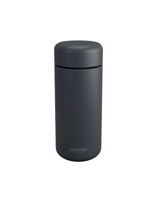 Sompex | Tafellamp Lubao| Antraciet | Accu | Dimbaar | 2 lichtstanden