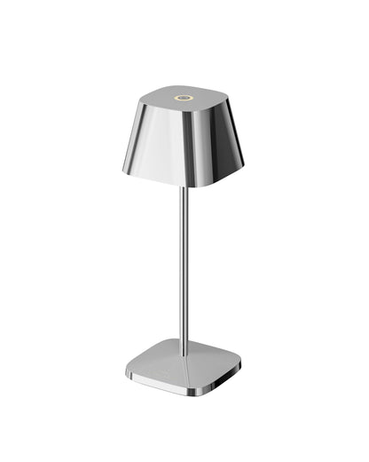 Villeroy & Boch | Neapel Micro | Oplaadbare tafellamp | in-outdoor | IP65 | Dimbaar | Zilver