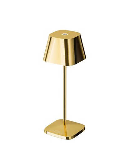 Villeroy & Boch | Neapel Micro | Oplaadbare tafellamp | in-outdoor | IP65 | Dimbaar | Goud