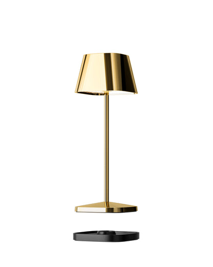 Villeroy & Boch | Neapel Micro | Oplaadbare tafellamp | in-outdoor | IP65 | Dimbaar | Goud