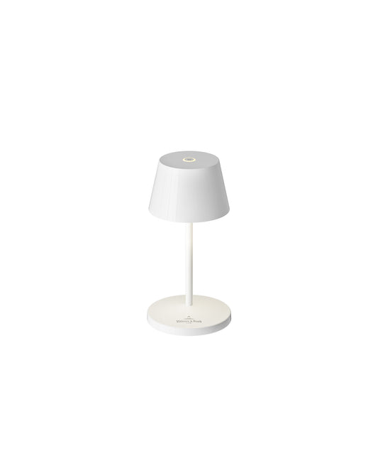 Villeroy & Boch | tafellamp Seoul Nano | wit keramiek | 12 cm hoog | accu | indoor/outdoor
