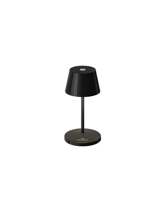 Villeroy & Boch | tafellamp Seoul Nano | zwart keramiek | 12 cm hoog | accu | indoor/outdoor