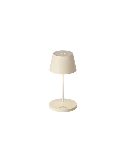 Villeroy & Boch | tafellamp Seoul Nano | ivoor keramiek | 12 cm hoog | accu | indoor/outdoor
