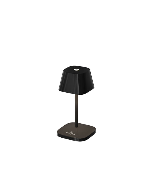 Villeroy & Boch | Tafellamp NEAPEL NANO| Zwart | Keramiek | 20 cm hoog | 6.5 doorsnee | indoor/outdoor | Oplaadbaar
