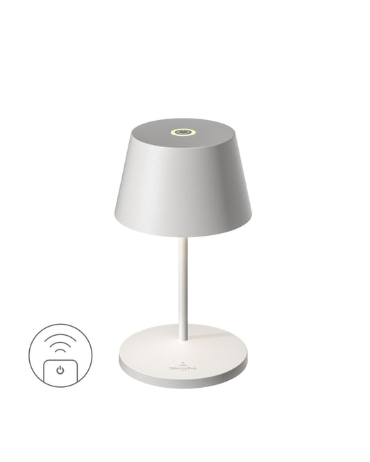 Villeroy & Boch| Tafellamp SEOUL RC | Wit | oplaadbare tafellamp | Indoor-outdoor|