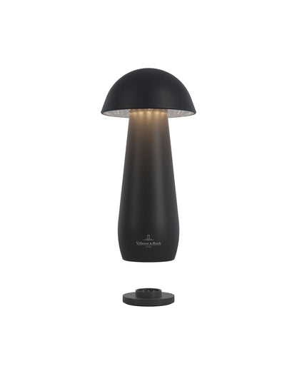 Villeroy & Boch tafellamp MODENA | 16cm| Zwart | op accu