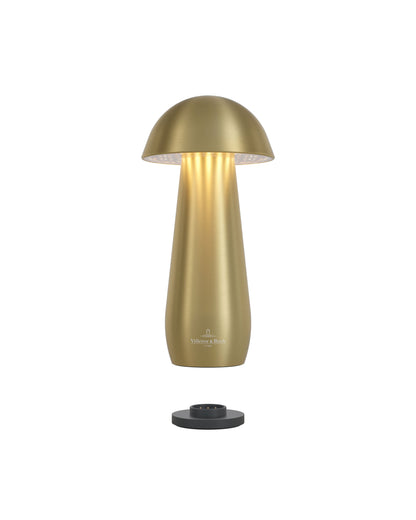 Villeroy & Boch  tafellamp MODENA |  16cm| goud geborsteld | op accu