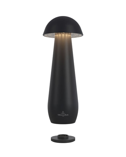 Villeroy & Boch tafellamp MODENA | 21 cm| Zwart | op accu