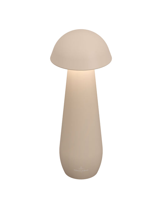 Villeroy & Boch tafellamp MODENA | 21 cm| Zand | op accu / dimbaar
