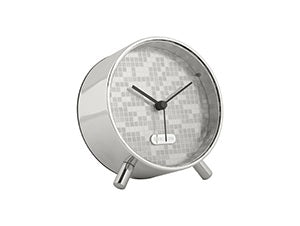 Karlsson Alarm Clock Disco Zilver