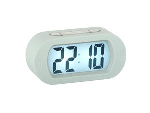 Alarm Clock Gummy Light Blue Alarmklok / Wekker 14cm