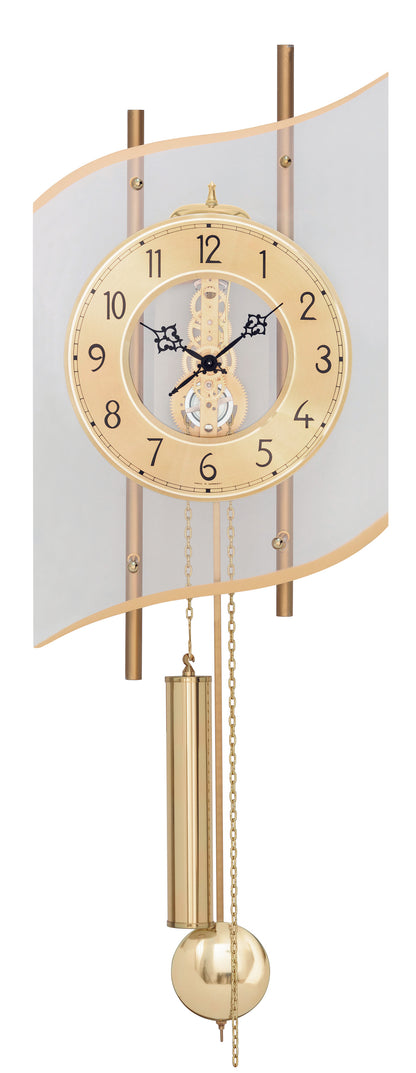 AMS Design skeletklok 307 - wandklok mechanisch met slinger