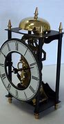 AMS 1180 tafelklok in metaal / Mechanical Table Clock