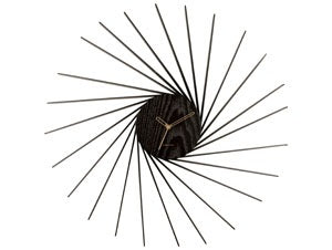 Wall Clock Helix XL Black