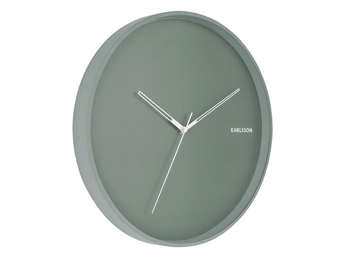 Wall Clock Hue Green