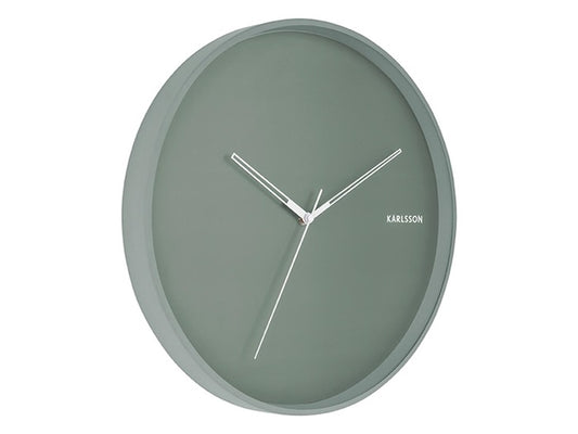 Wall Clock Hue Green