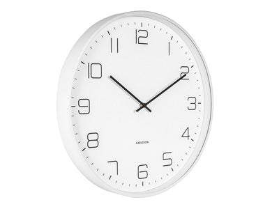 Wall Clock Lofty White