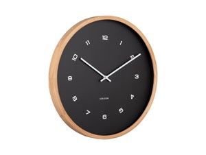 Wall Clock Modesta Black