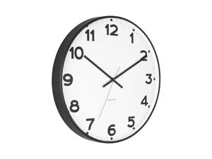 Wall Clock New Classic Medium White