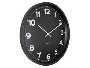 Wall Clock New Classic XL Black