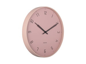 Wall Clock Stark Pink