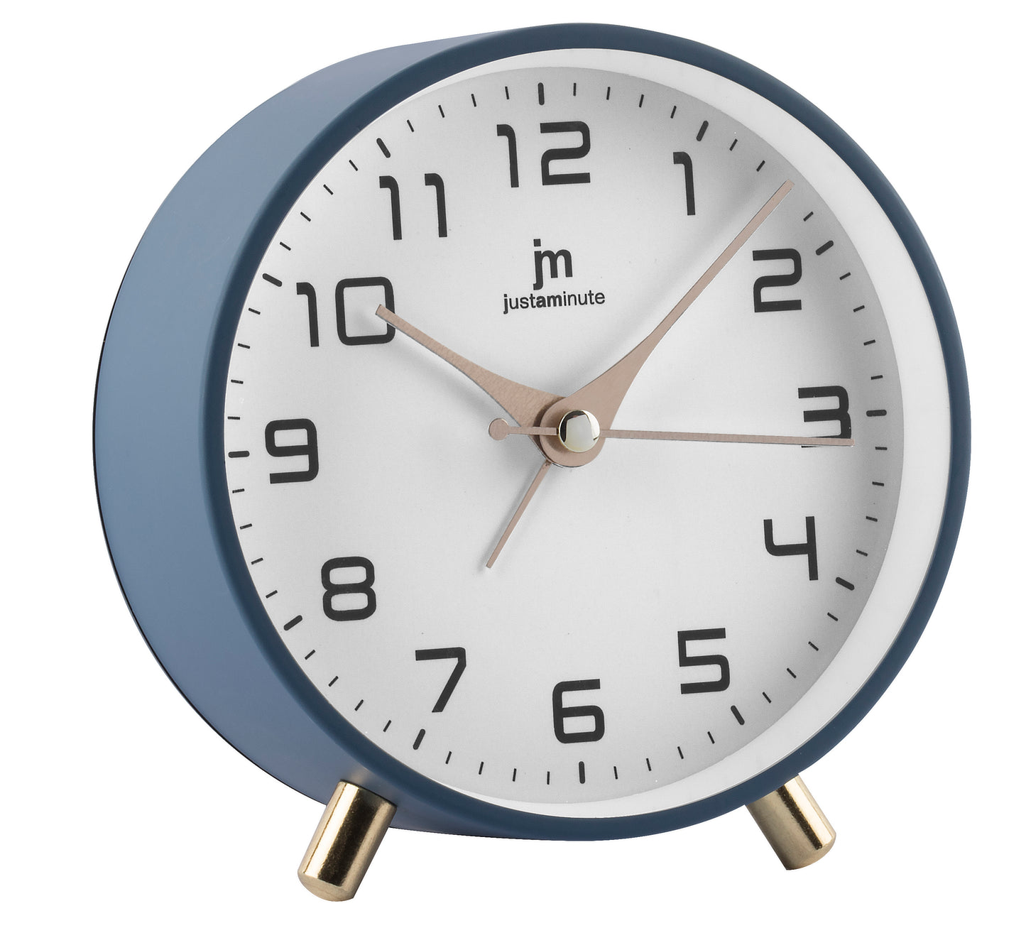 Just a Minute | Wekker | Blauw / Alarmklok / met snooze functie