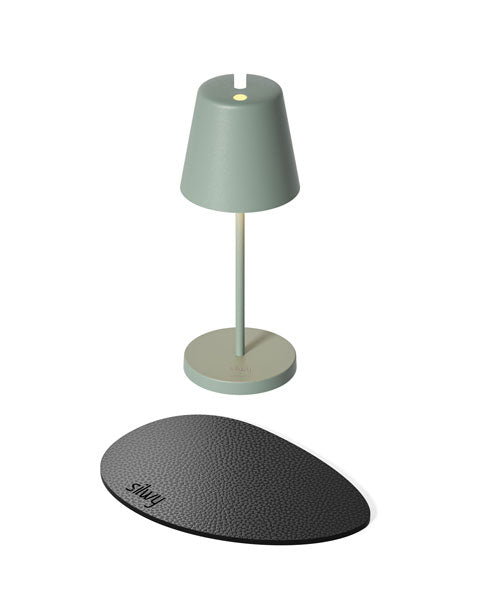 Silwy x Sompex | Tafellamp PORTOFINO | olijf groen | oplaadbare tafellamp | Magnetisch | Ideaal voor camping of boot (Tafellamp)