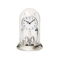 AMS Stolpklok Jaarpendule 1206 Anniversary Clock zilverkleurig 23cm